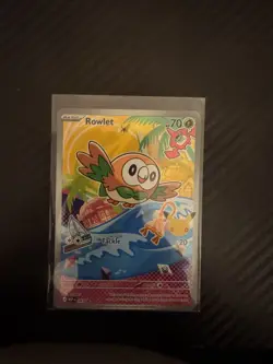 Pokemon TCG Rowlet 043 | First Partner 30th Anniversary Full Art | NM/M - Image 1