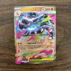 Mega Charizard X ex 013/094 Double Rare Phantasmal Flames Pokemon NM - Image 1