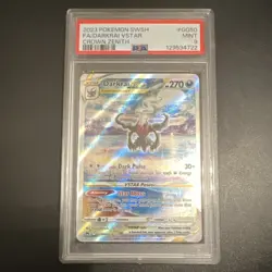 Pokemon Darkrai VSTAR Crown Zenith GG50/GG70 Holo PSA 9 2023 English - Image 2