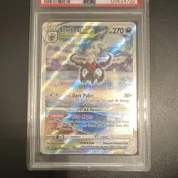 Pokemon Darkrai VSTAR Crown Zenith GG50/GG70 Holo PSA 9 2023 English - Image 3