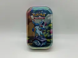 Pokemon TCG Glaceon Mini Tin Prismatic Evolutions Sealed/ Packs & Coin - Image 1