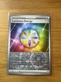 Luminous Energy Pokemon TCG Paldea Evolved 191/193 Reverse Holo Uncommon NM - Image 1