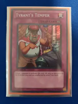 Yugioh Tyrant's Temper STBL-EN079 Starstrike Blast 1st Edition Super Rare LP - Image 1