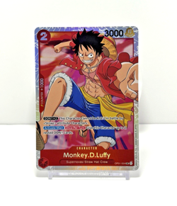 One Piece Monkey D Luffy OP01-024 SR PRB01 - Image 1