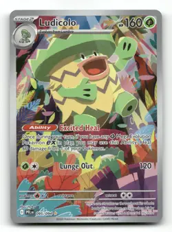 Ludicolo 095/094 - Phantasmal Flames - Pokemon Card NM/M - Image 1