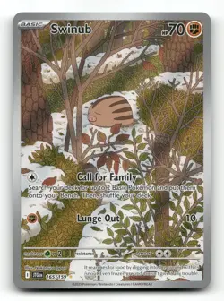 Swinub 165/159 - Journey Together - Pokemon Card NM/M - Image 1