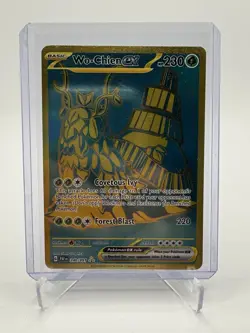 Pokemon 2024 SV Paldean Fates PAF en Wo-Chien EX #240/091 - Image 1