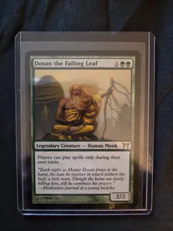 MTG Dosan the Falling Leaf, Champions of Kamigawa release, RARE, NM Cond. 2004 - Image 1