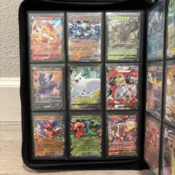 Pokemon Card Binder Collection Lot Charizard ex, Mewtwo ex, V And Ex + More - Image 2