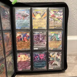 Pokemon Card Binder Collection Lot Charizard ex, Mewtwo ex, V And Ex + More - Image 5