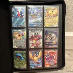 Pokemon Card Binder Collection Lot Charizard ex, Gyarados ex, V And Ex + More - Image 1