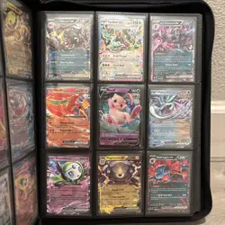 Pokemon Card Binder Collection Lot Charizard ex, Gyarados ex, V And Ex + More - Image 5