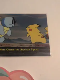 Pokemon Tv Animation Series 2 EP12 Here Comes the Squirtle Squad Holo LP/MP - Image 3