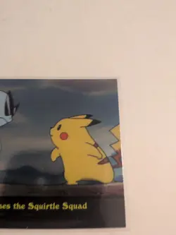 Pokemon Tv Animation Series 2 EP12 Here Comes the Squirtle Squad Holo LP/MP - Image 4