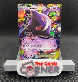 Gengar EX 34/119 Pokemon XY Phantom Forces NM - Image 1