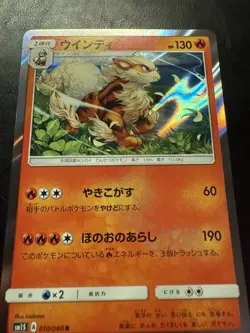 Arcanine - 009/095 - Holo Rare SM10 Japanese - Pokemon Card - NM - Image 4