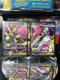 Pokemon Mega Evolutions - Mega Gardevoir EX Full Art 159/132 + Mega Lopunny - Image 1