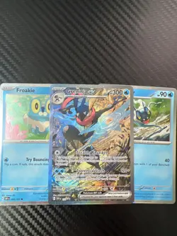 Pokemon Greninja ex 132 Scarlet & Violet Promo Full Art Holo HP 300 English - Image 1