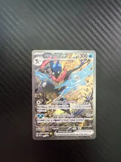 Pokemon Greninja ex 132 Scarlet & Violet Promo Full Art Holo HP 300 English - Image 2