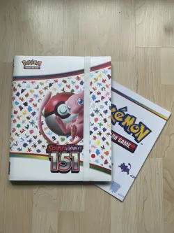 Pokemon 151 Complete 1-165 Cards All EX's With Original Mew Binder & Poster EN - Image 1