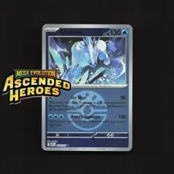 Pokemon TCG Glastrier 054/217 | Ascended Heroes | Friend Ball Reverse Holo | NM - Image 1