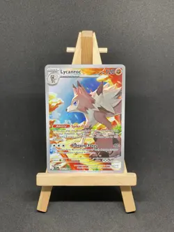 Lycanroc Illustration Rare 166/159 Pokemon TCG Journey Together - Image 1