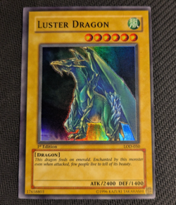 Yugioh Luster Dragon LOD-050 1st Edition Super Rare NM+! - Image 1