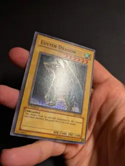 Yugioh Luster Dragon LOD-050 1st Edition Super Rare NM+! - Image 3