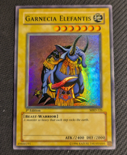Yugioh Garnecia Elefantis MRD-125 1st Edition Super Rare VLP! - Image 1