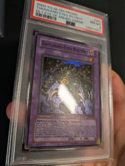 Yugioh Thousand-Eyes Restrict DL1-001 Super Rare PSA 8 NM-MT! - Image 3