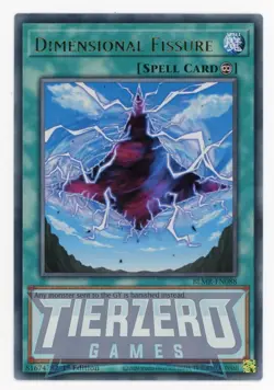 Yugioh Dimensional Fissure BLMR-EN088 Ultra Rare 1st Edition Near Mint - Image 1