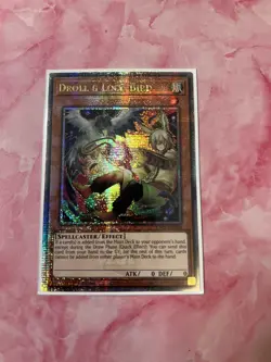 Yugioh: Droll & Lock Bird - Quarter Century Secret Rare - RA02-EN006 - NM - Image 1