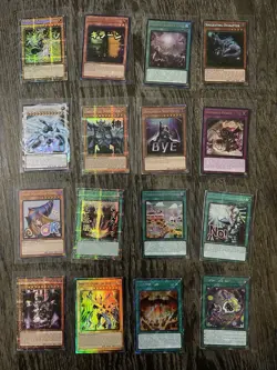 Yugioh Rarity Collection V (5) Starlight Rare Card Lot - Image 1