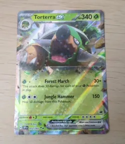 Pokemon Torterra ex 12/162 Temporal Forces TCG Card - Image 1