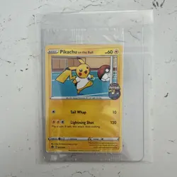 Pokemon TCG Futsal Promo Card Pikachu On the Ball 001/005 SEALED - Image 1