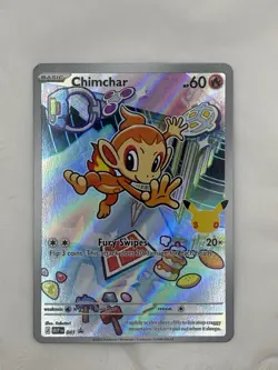 Pokemon Card 1st Partner Illustration Collection IR Set Piplup Turtwig Chimchar - Image 4