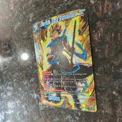 Son Goku Saiyan Transcendence BT7-129 ISR Foil Dragon Ball Super Card Game | NM - Image 2