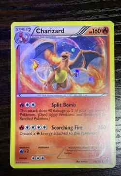 Charizard 20/149 Pokemon TCG Boundaries Crossed Holo Rare Stage 2 HP160 - Image 2