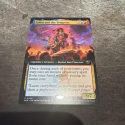 Zaffai and the Tempests (Extended Art) - [Secrets of Strixhaven] MTG SOS 360 - Image 1