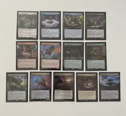 MTG BLB COMPLETE SET *Non-Foil* EXT ART (Qty: 13) NM/MT 2x Sleeved Combined Ship - Image 2
