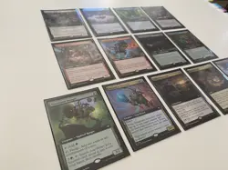 MTG BLB COMPLETE SET *Non-Foil* EXT ART (Qty: 13) NM/MT 2x Sleeved Combined Ship - Image 4