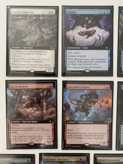 MTG BLB COMPLETE SET *Non-Foil* EXT ART (Qty: 13) NM/MT 2x Sleeved Combined Ship - Image 5