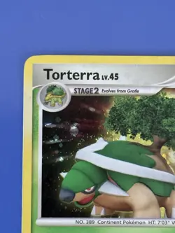 Pokemon Diamond and Pearl - Torterra 17/130 Holo - Holo Rare - LP - Image 4