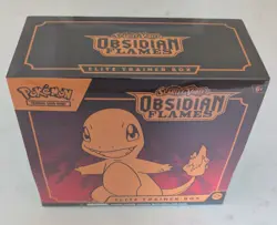 Pokemon TCG Scarlet & Violet Obsidian Flames Elite Trainer Box - MINT - Image 1