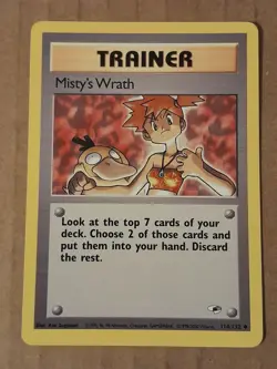 Pokemon Misty's Wrath 114/133 Neo Genesis LP See Pictures - Image 1