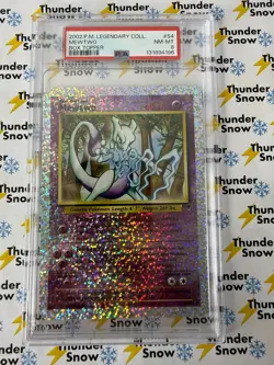 2002 Pokemon LEGENDARY COLLECTION BOX TOPPER S4 MEWTWO PSA 8 - Image 1