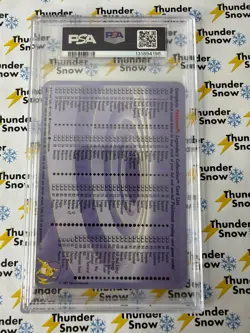 2002 Pokemon LEGENDARY COLLECTION BOX TOPPER S4 MEWTWO PSA 8 - Image 2