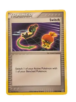 New: Vintage 2005 Pokemon TCG Switch 102 Delta Species Regular Common - Image 1