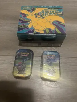 Pokemon Ascended Heroes Elite Trainer Box ETB And 2 Mini Tins Factory Sealed - Image 1