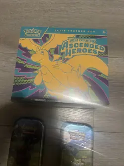 Pokemon Ascended Heroes Elite Trainer Box ETB And 2 Mini Tins Factory Sealed - Image 2